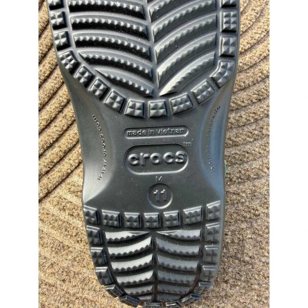 Crocs Minecraft Classic Clog Men's 11 Single Left Shoe Replacement NEW 210829